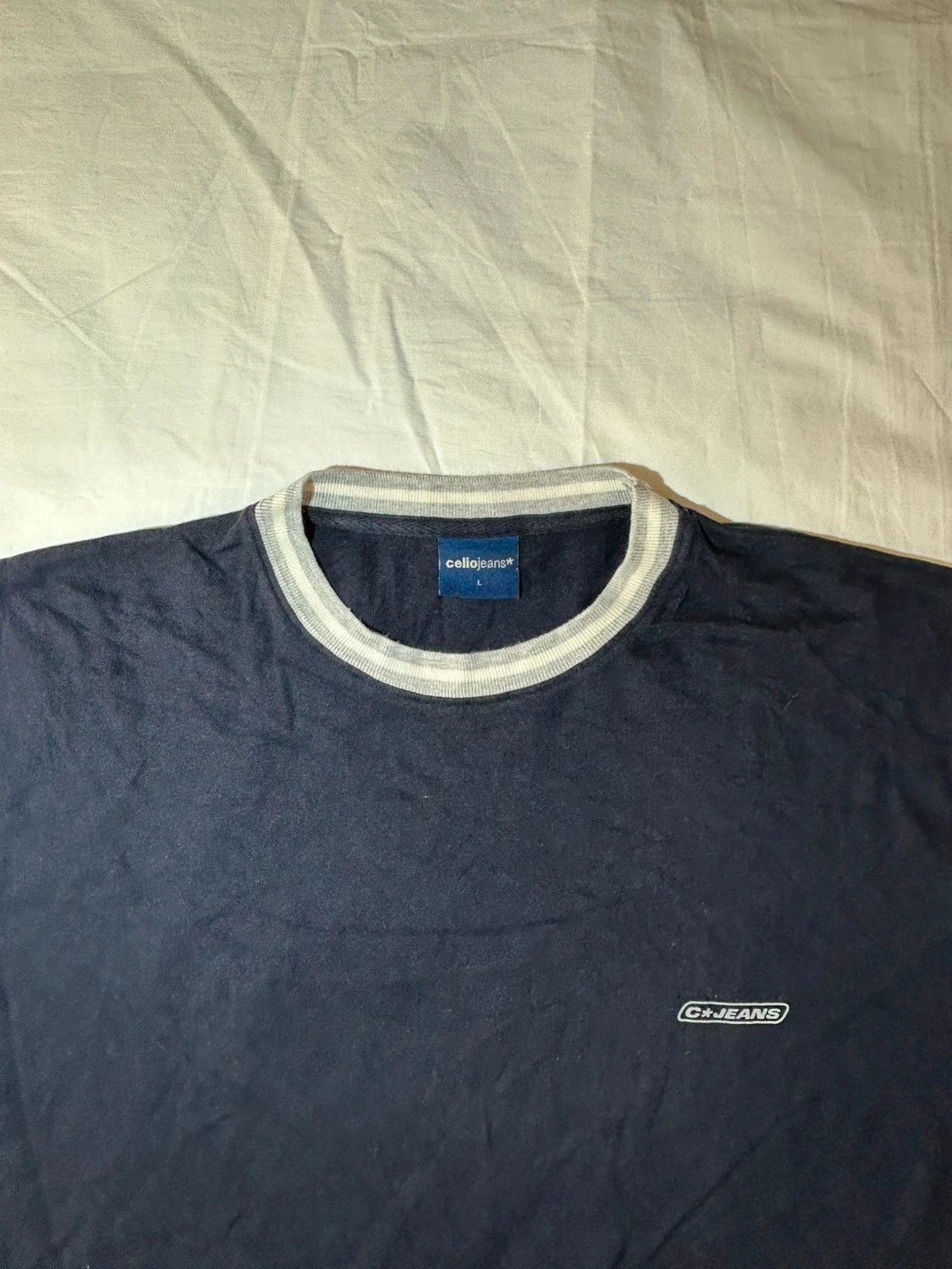 Camiseta azul marino Celio jeans – photo 2